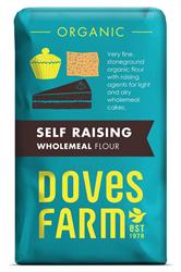 Doves Farm Organic Self Raising Wholemeal Flour 1kg