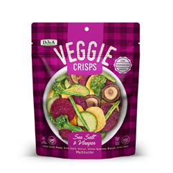 DJ & A DJ & A Veggie Crisps Salt & Vinegar 90g