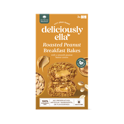 Deliciously Ella Deliciously Ella Peanut Butter Breakfast Bakes (50g x 3)