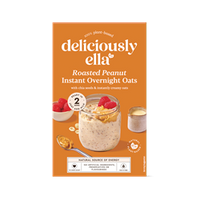 Deliciously Ella Deliciously Ella Roasted Peanut Instant Overnight Oats 380g