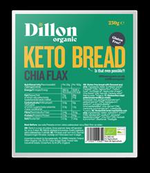 Dillon Organic Dillon Organic Chia Flax Keto Bread 250g