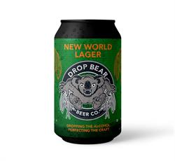 Drop Bear Beer New World Lager 0.5%