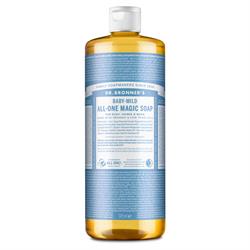 Dr Bronner Org Baby-Mild Castile Liquid Soap 946ml