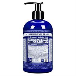 Dr Bronner Org Shikakai Peppermint Hand Soap 355ml