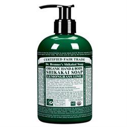 Dr Bronner Org Shikakai Lemongrass Hand Soap 355ml