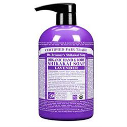 Dr Bronner Org Shikakai Lavender Hand Soap 710ml