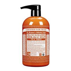 Dr Bronner Org Shikakai Tea Tree Hand Soap 710ml