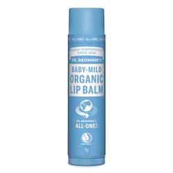 Dr Bronner Organic Lip Balm Baby Mild 4g