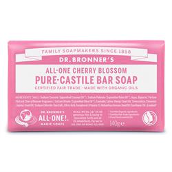 Dr Bronner Organic Bar Soap Cherry Blossom 140g