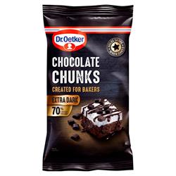 Dr Oetker Dr Oetker Chocolate Chunks Extra Dark 100g