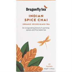 Dragonfly Tea Dragonfly Organic India Spice Chai Black tea 20 bag