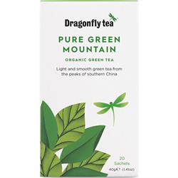 Dragonfly Tea Dragonfly Organic Pure Green Mountain Green Tea 20 bag