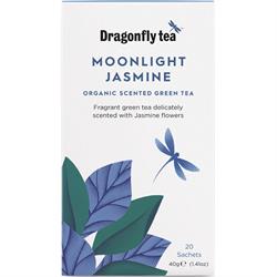 Dragonfly Tea Dragonfly Organic Moonlight Jasmine Green Tea 20 bag