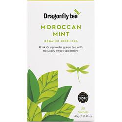 Dragonfly Tea Dragonfly Organic Moroccan Mint Green Tea 20 bag