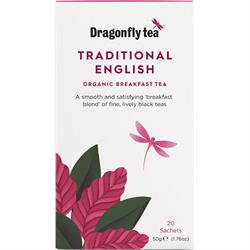 Dragonfly Tea Dragonfly Organic Traditional English Breakfast Tea 20 bag