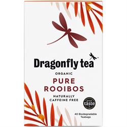 Dragonfly Tea Organic Pure Rooibos Tea 40 teabags