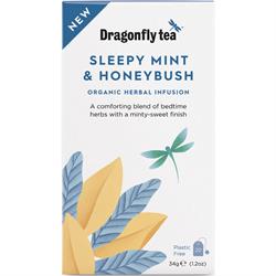 Dragonfly Tea Dragonfly Sleepy Mint & Honeybush Organic Herbal Tea 20 bag