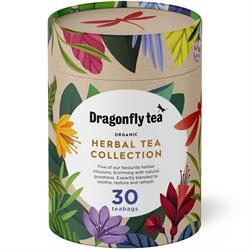 Dragonfly Tea Dragonfly Organic Herbal Tea Gift Collection 30bag