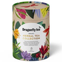 Dragonfly Tea Dragonfly Organic Herbal Tea Gift Collection 30bag