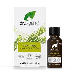 Dr Organic Tea Tree Nail Solution 10ml