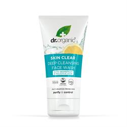 Dr Organic Skin Clear Face Wash 125ml