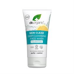 Dr Organic Skin Clear Face Wash 125ml