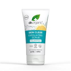 Dr Organic Skin Clear Exfoliating Scrub 150ml