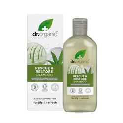 Dr Organic Hemp Rescue and Restore Shampoo 265ml