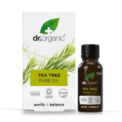 Dr Organic Tea Tree Pure Oil 10ml