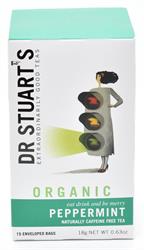 Dr Stuarts Organic Peppermint Herbal Tea - 15 bags