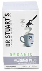 Dr Stuarts Organic Valerian Plus Herbal Tea - 15 bags