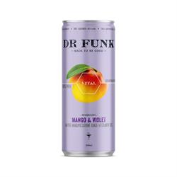 Dr Funk Dr Funk Sparkling Mango & Violet Drink 330ml