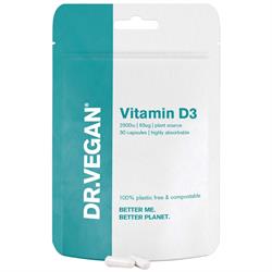 Dr Vegan DR.VEGAN Vitamin D3 2500iu 30 caps