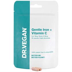 Dr Vegan DR.VEGAN Gentle Iron (18mg) & Vitamin C (80mg)