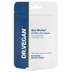 Dr Vegan DR.VEGAN Gut Works Pre & Probiotic 50bn CFU 30 caps