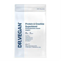Dr Vegan Protein & Creatine Superblend. Unflavoured. 450g.