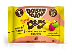 Doisy & Dam Doisy & Dam Dark Chocolate Peanuts 30g