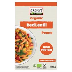 Explore Cuisine Explore Cuisine Organic Red Lentil Penne 225g