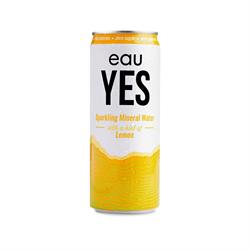 eauYES Sparkling Mineral Water eauYES Lemon Sparkling Mineral Water 330ml