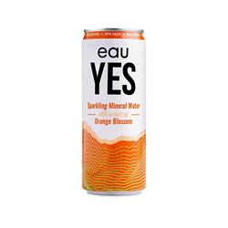 eauYES Sparkling Mineral Water eauYES Orange Blossom Sparkling Mineral Water 330ml