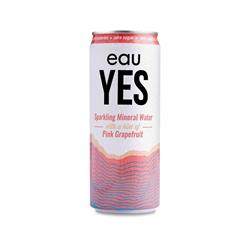 eauYES Sparkling Mineral Water eauYES Pink Grapefruit Sparkling Mineral Water 330ml