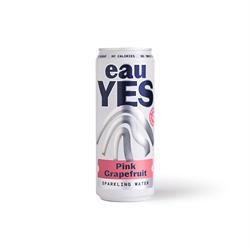 eauYES Sparkling Mineral Water eauYES Pink Grapefruit Sparkling Mineral Water 330ml
