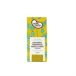 Easy Bean Chickpea Turmeric & Nigella Seed Crackers 150g