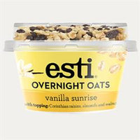 Esti Chilled Vanilla Sunrise Overnight Oats 145g