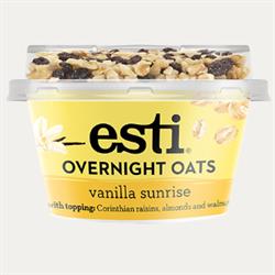 Esti Chilled Vanilla Sunrise Overnight Oats 145g