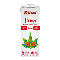 Ecomil Organic Hemp Drink Sugar Free 1L