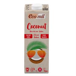 Ecomil Organic Coconut Classic Drink Sugar Free 1L