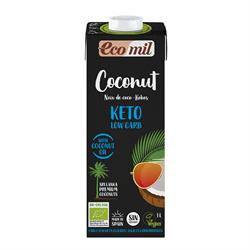 Ecomil Organic Keto Coconut Drink Sugar Free 1L