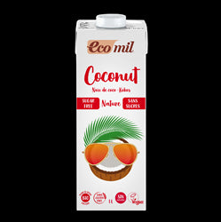 Ecomil Organic Coconut Drink Sugar Free (8.5% coconut) 1L