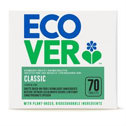 Ecover Dishwasher Tablets Classic 70 x 20g tablets